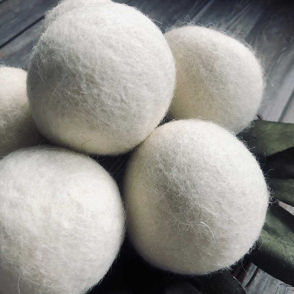 Lil' Bit NZ Merino Wool Dryer Balls (6 balls in bag) - Image 2