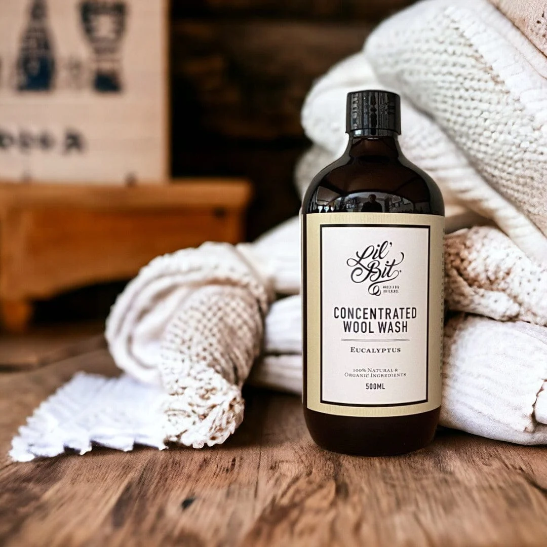 Lil Bit Wool Wash Concentrated Eucalyptus 500ml - Image 2