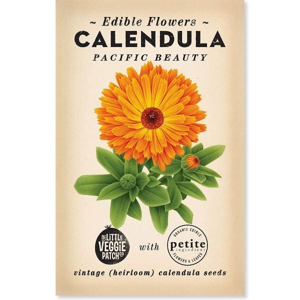 Little Veggie Patch Heirloom Seeds - Calendula (Pacific Beauty)