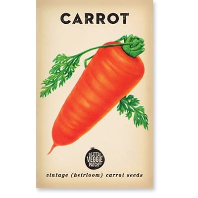 Little Veggie Patch Heirloom Seeds - Carrot (Baby Amsterdam)
