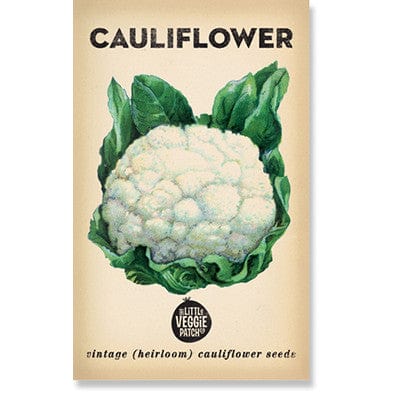 Little Veggie Patch Heirloom Seeds - Cauliflower (Snowball)