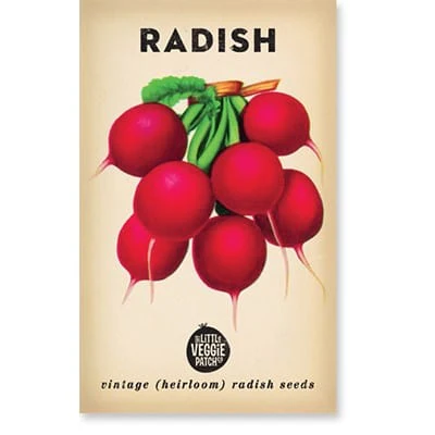 Little Veggie Patch Heirloom Seeds - Radish (Cherry Belle)