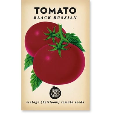 Little Veggie Patch Heirloom Seeds - Tomato (Black Russian)