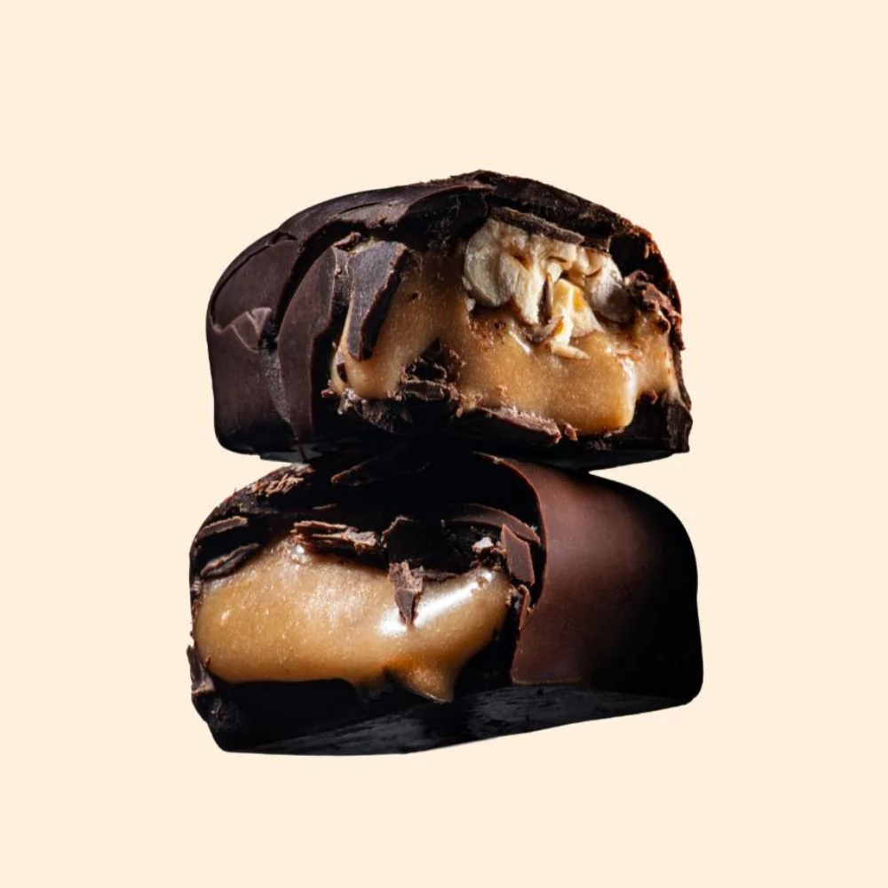 Loco Love Butter Caramel Pecan Vegan Chocolate - 5 Pack 175g - Image 2