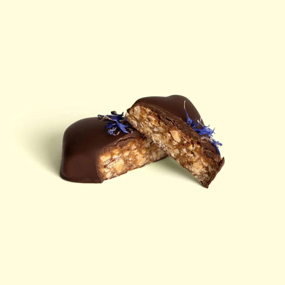 Loco Love Almond Caramel Crunch Vegan Chocolate - Single 35g - Image 3