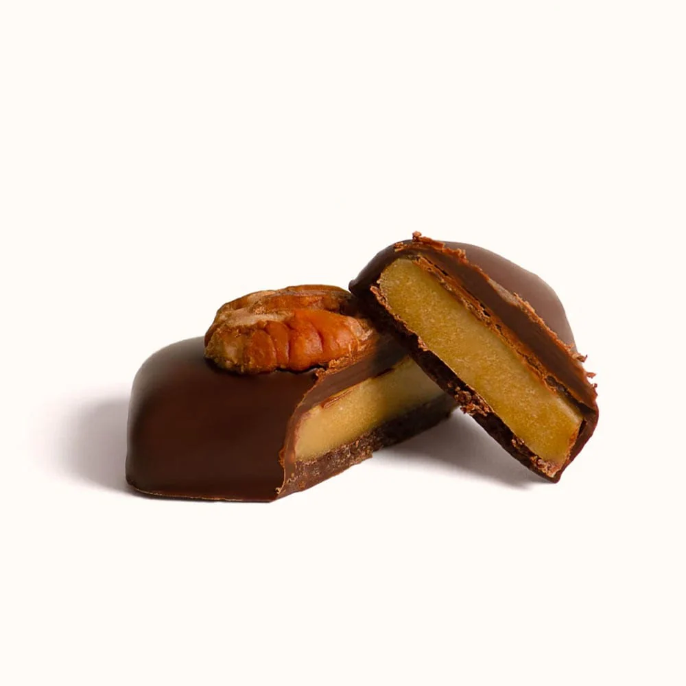 Loco Love Butter Caramel Pecan Vegan Chocolate - Single 35g - Image 3