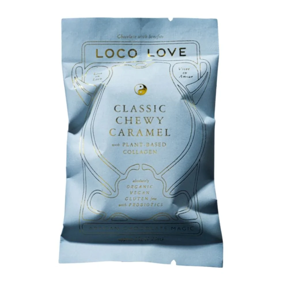 Loco Love Classic Chewy Caramel Vegan Chocolate - Single 35g - Image 2