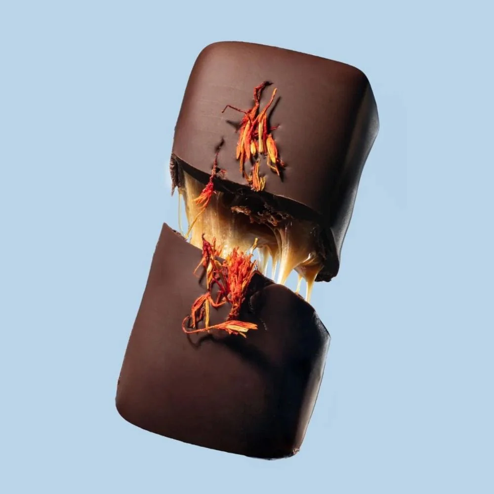 Loco Love Classic Chewy Caramel Vegan Chocolate - Single 35g - Image 3