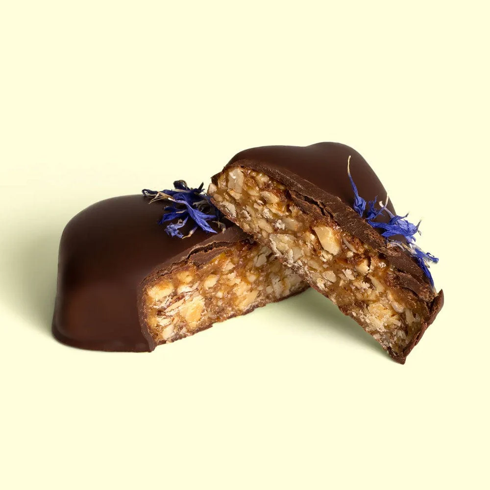 Loco Love Almond Caramel Crunch Vegan Chocolate - Twin Pack 70g