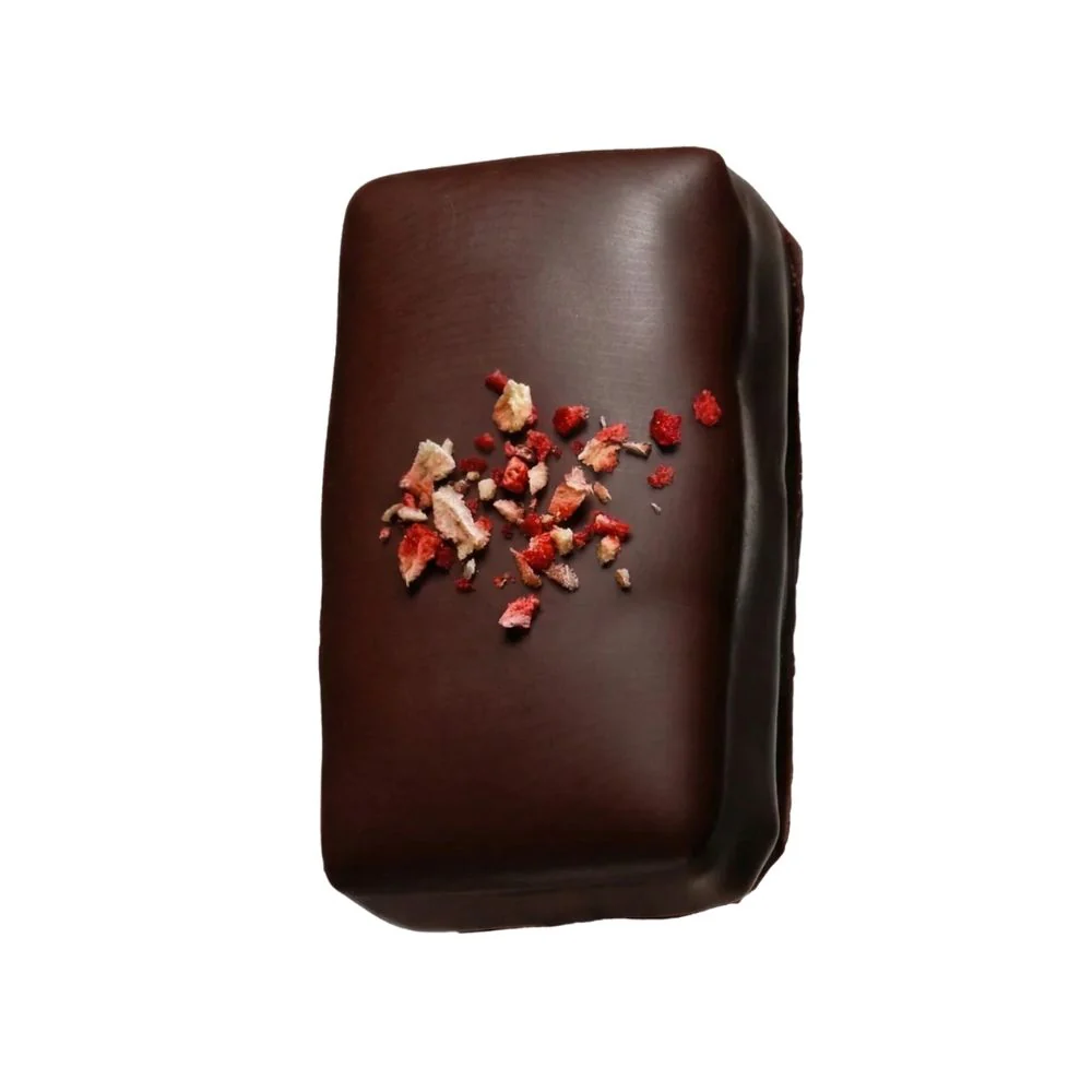 Loco Love Strawberry Vanilla Burst Vegan Chocolate - Single 35g