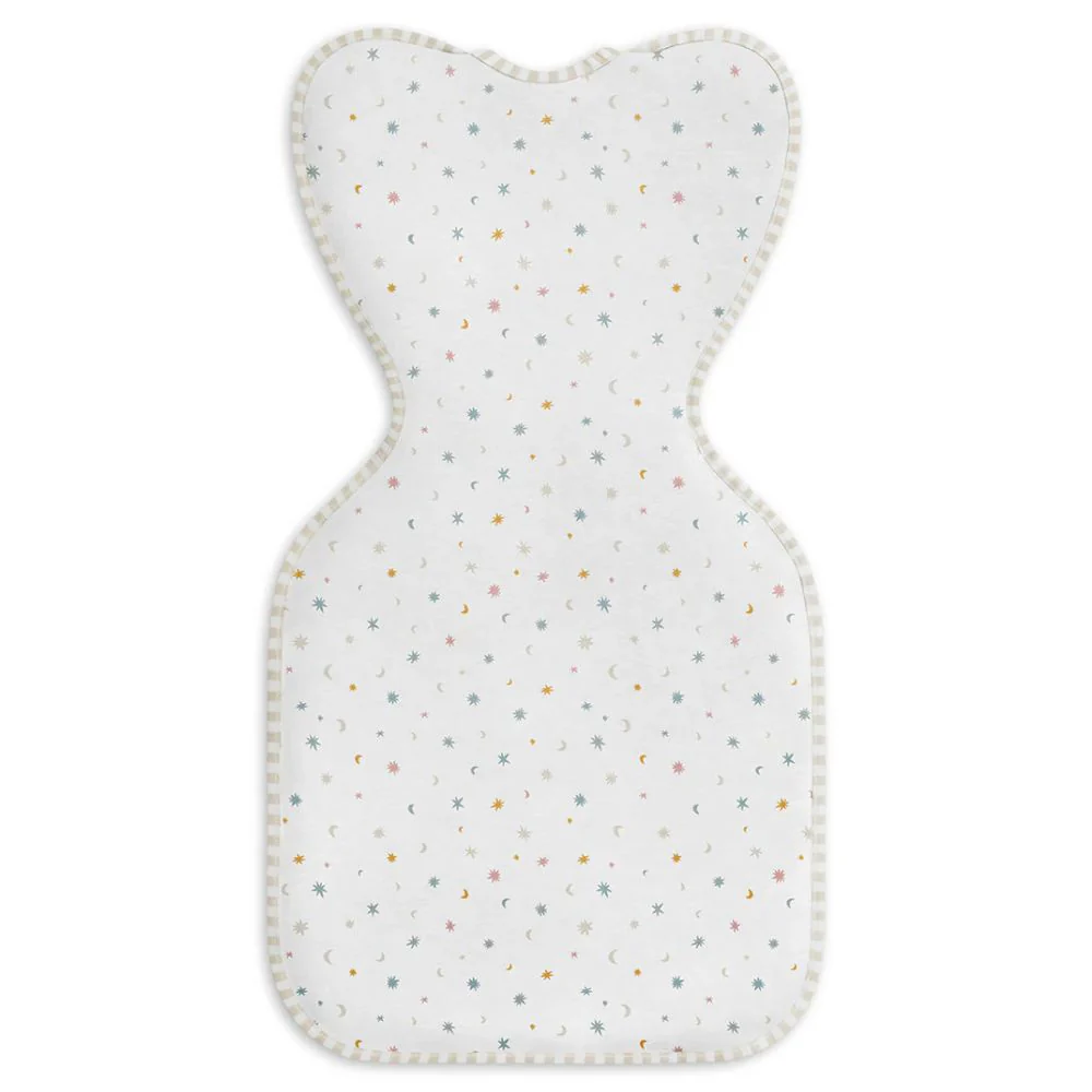 Love to Dream Swaddle Up 0.2 Tog Organic Stretch Cotton Sleeping Bag - Starlight - Image 3