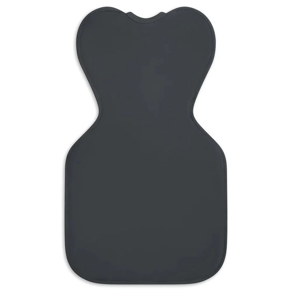 Love to Dream Swaddle Up 2.5 Tog Quilted Organic Cotton & Merino Sleeping Bag - Lamb's Best Friend (Charcoal) - Image 3