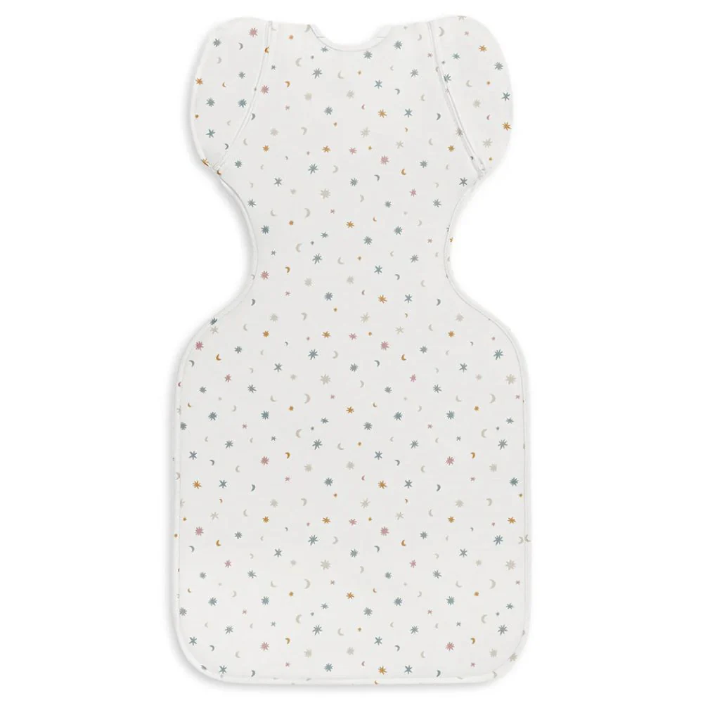 Love to Dream Swaddle Up Transition Bag 0.2 Tog Organic Stretch Cotton Sleeping Bag - Starlight - Image 3
