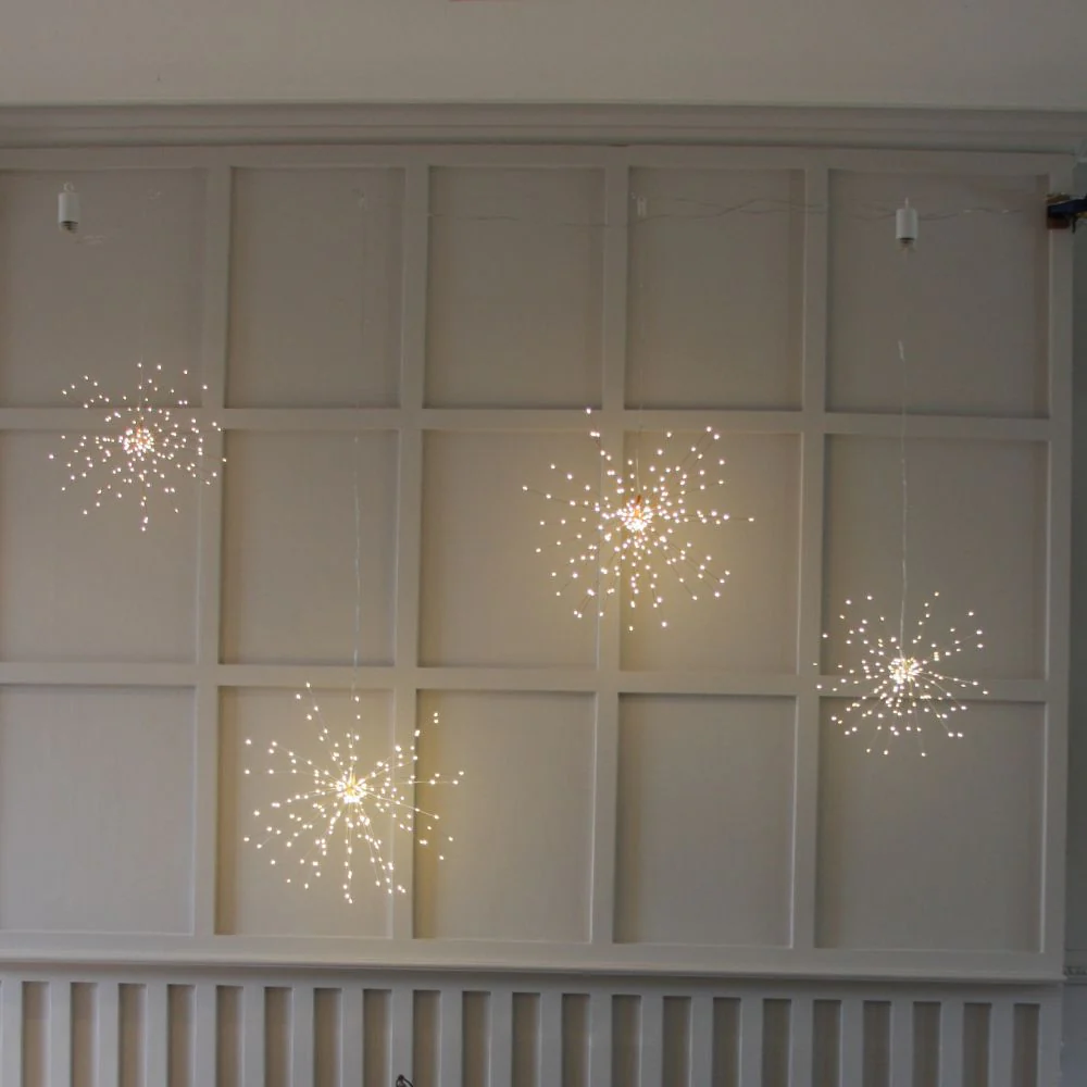 Lumina Hanging Single 50cm Starburst Copper - Indoor & Outdoor - Plug In - Image 4