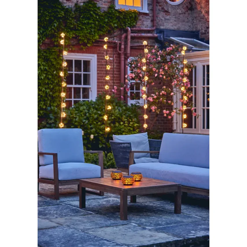 Lumina Indoor & Outdoor Starburst Chain Lights - Plug in - Image 3