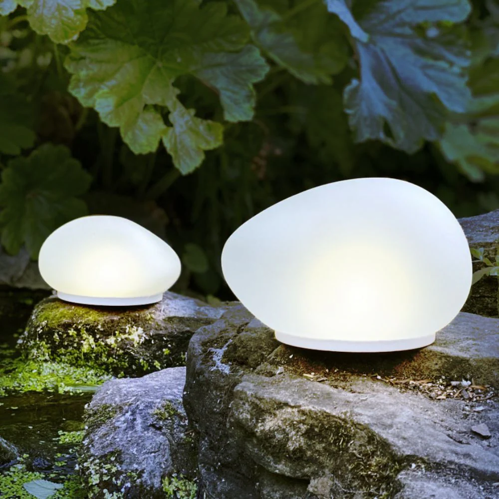 Lumina Solar Glass Pebble - Captivating & Mesmerizing - Image 2