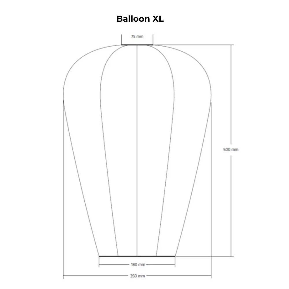 Lumiz Outdoor LED Solar Lantern - Balloon XL - Image 3