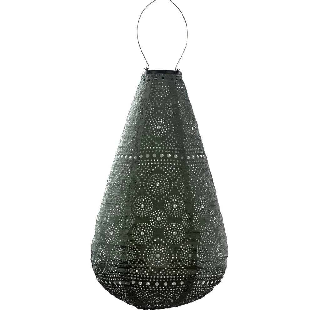 Lumiz Outdoor LED Solar Lantern - Drop 28cm - Image 2