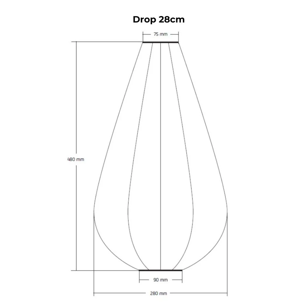 Lumiz Outdoor LED Solar Lantern - Drop 28cm - Image 3
