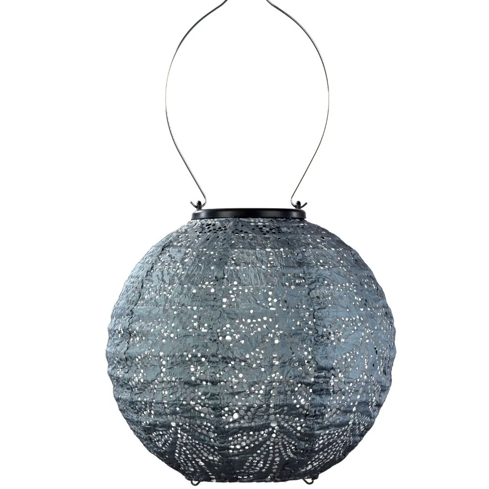 Lumiz Outdoor LED Solar Lantern - Round 20cm - Image 2