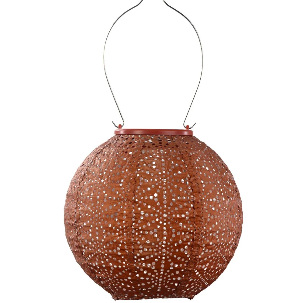 Lumiz Outdoor LED Solar Lantern - Round 20cm - Image 8