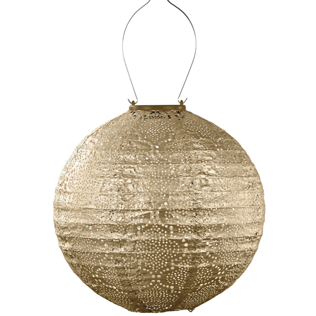 Lumiz Outdoor LED Solar Lantern - Round 30cm - Image 13
