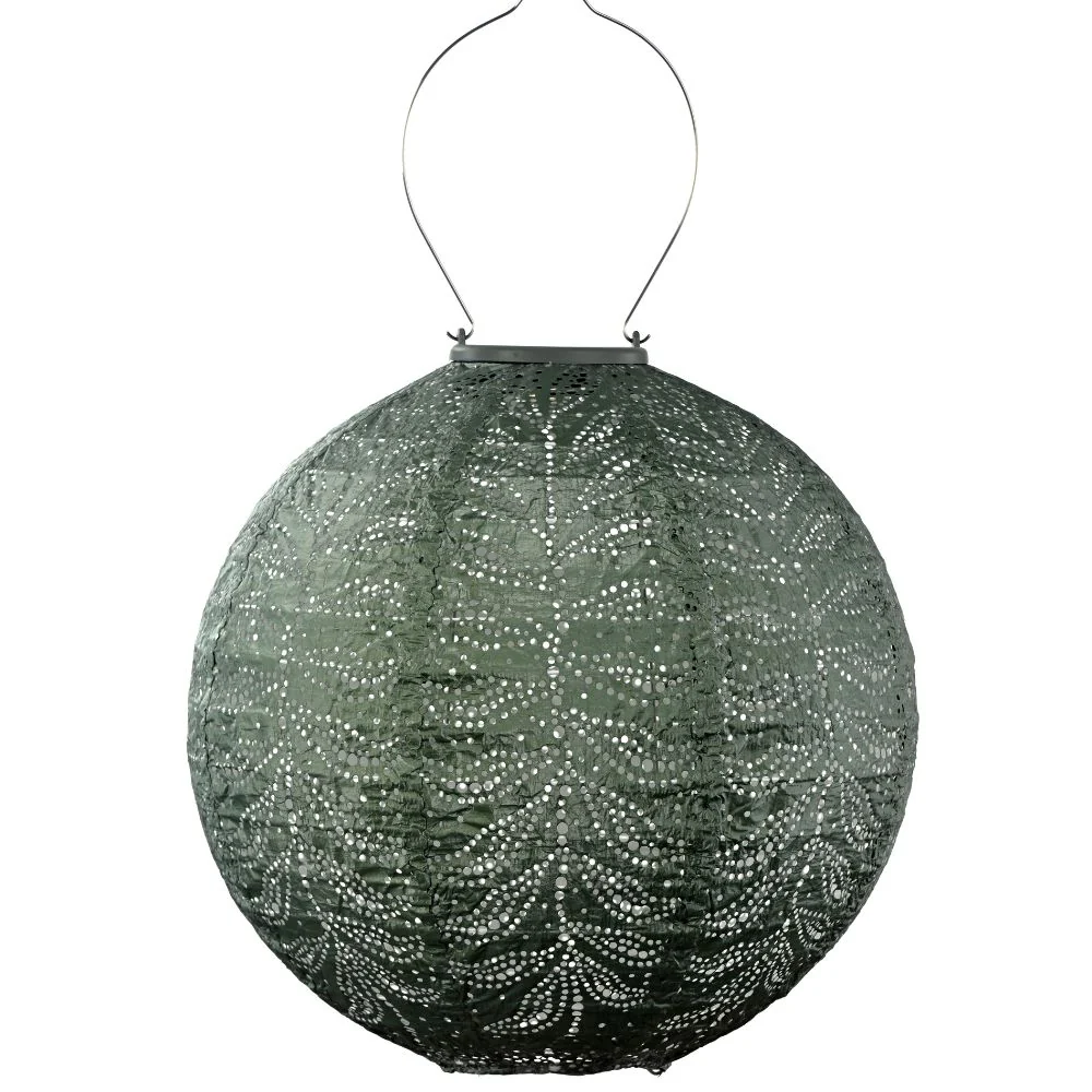 Lumiz Outdoor LED Solar Lantern - Round 30cm - Image 2