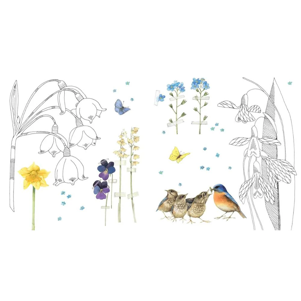 Magical Nature: Coloring Pages for Relaxation and Happiness - Image 5