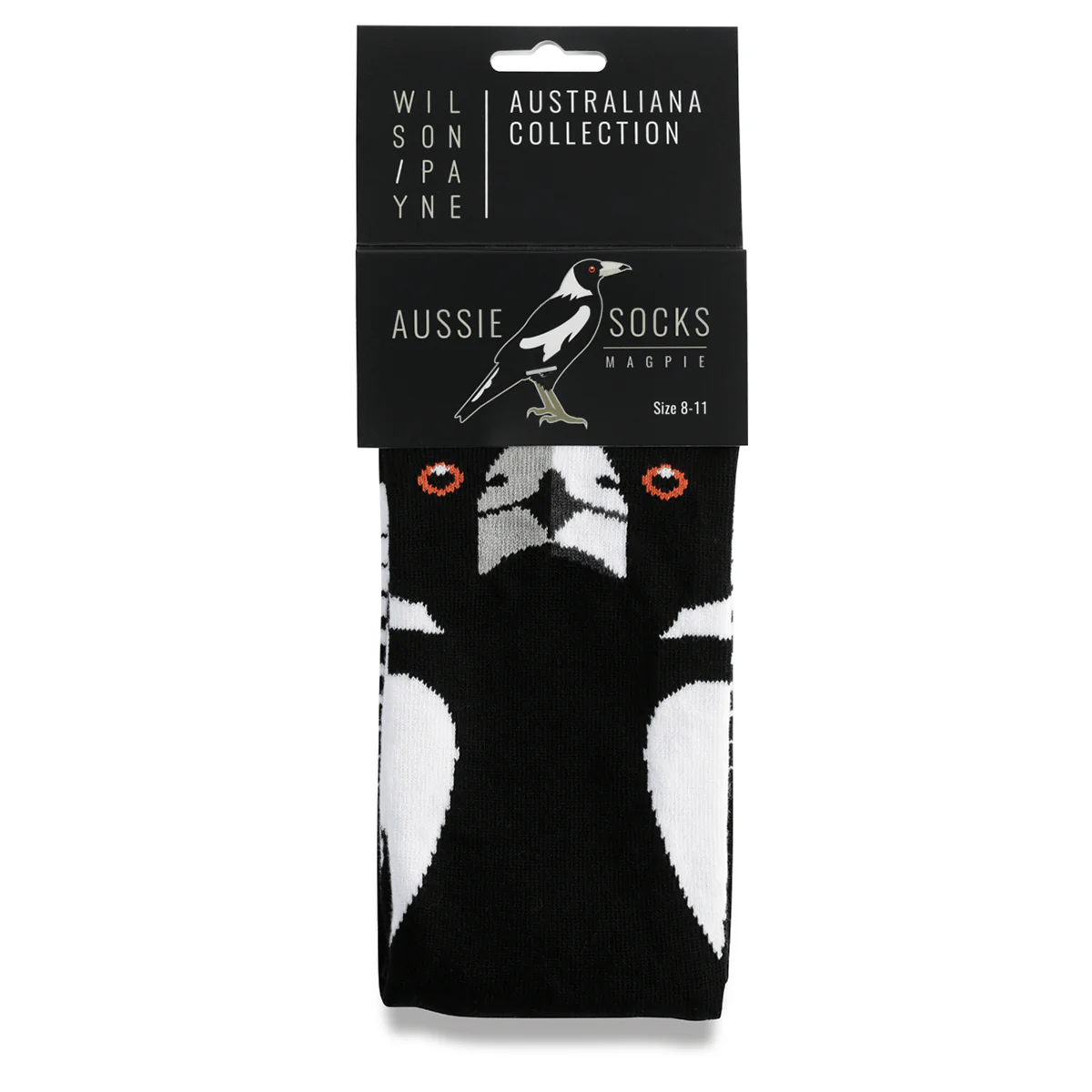 Wilson Payne Down Under Socks - Magpie - Image 4