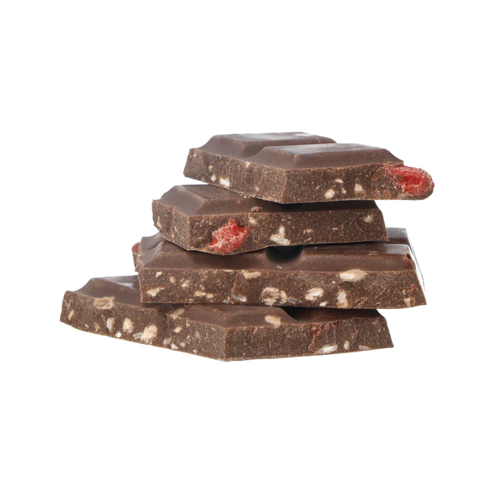 Maple Moon Organic Carob Bar 90g - Coconut & Goji - Image 2