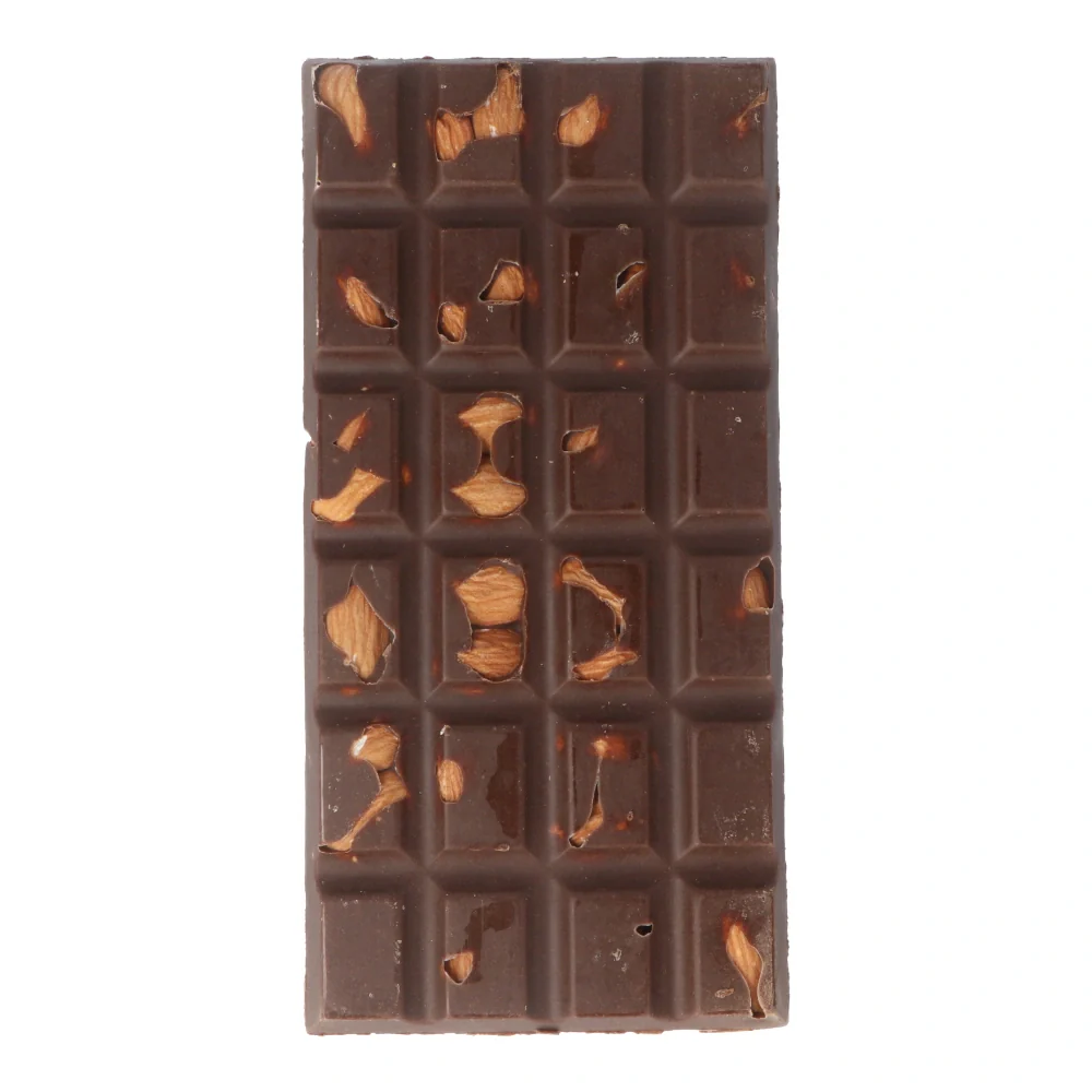 Maple Moon Organic Carob Bar 90g - Salted Almond - Image 3