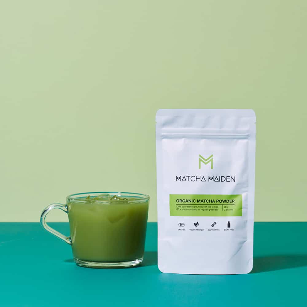 Matcha Maiden Organic Matcha Tea Powder 70g - 100% Pure Stone Ground - Image 3