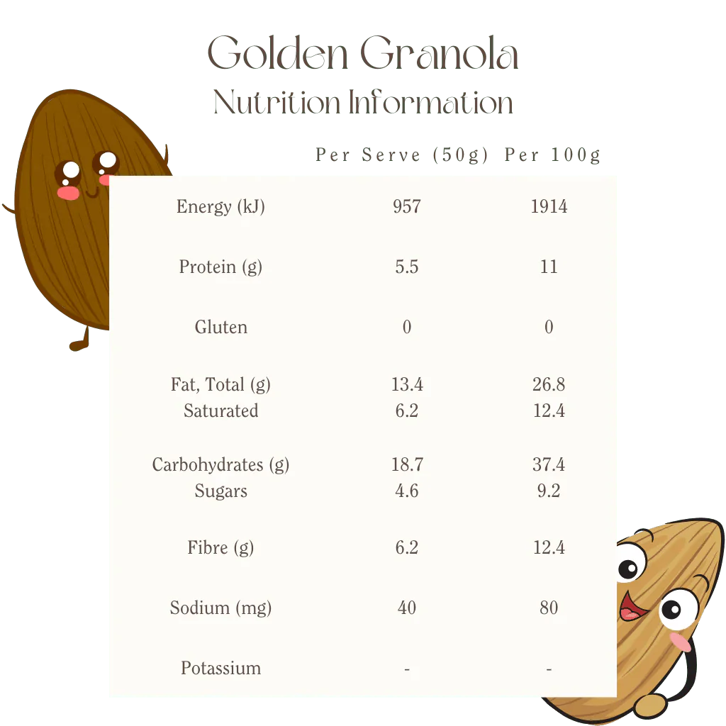 Mindful Foods Golden Granola 200g - Image 4