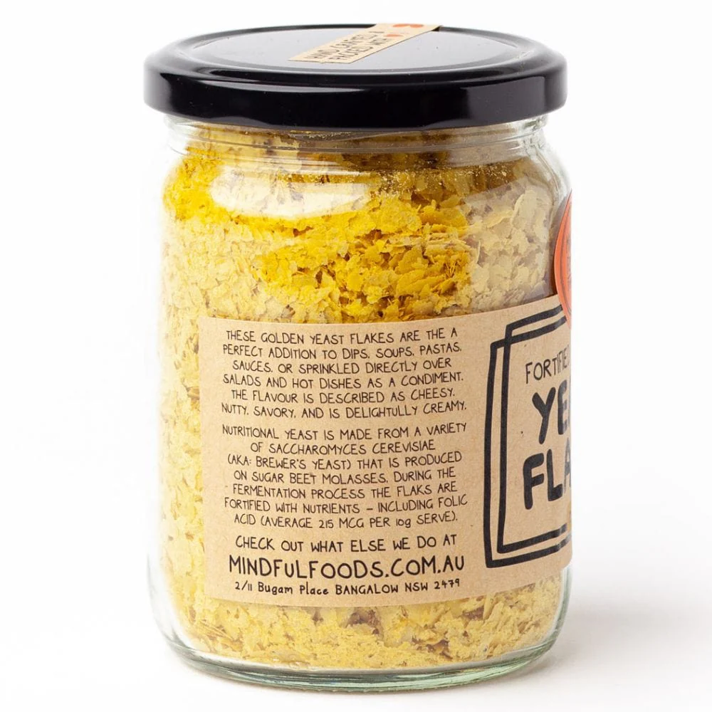 Mindful Foods Nutritional Yeast Flakes (Fortified) 100g - Image 3