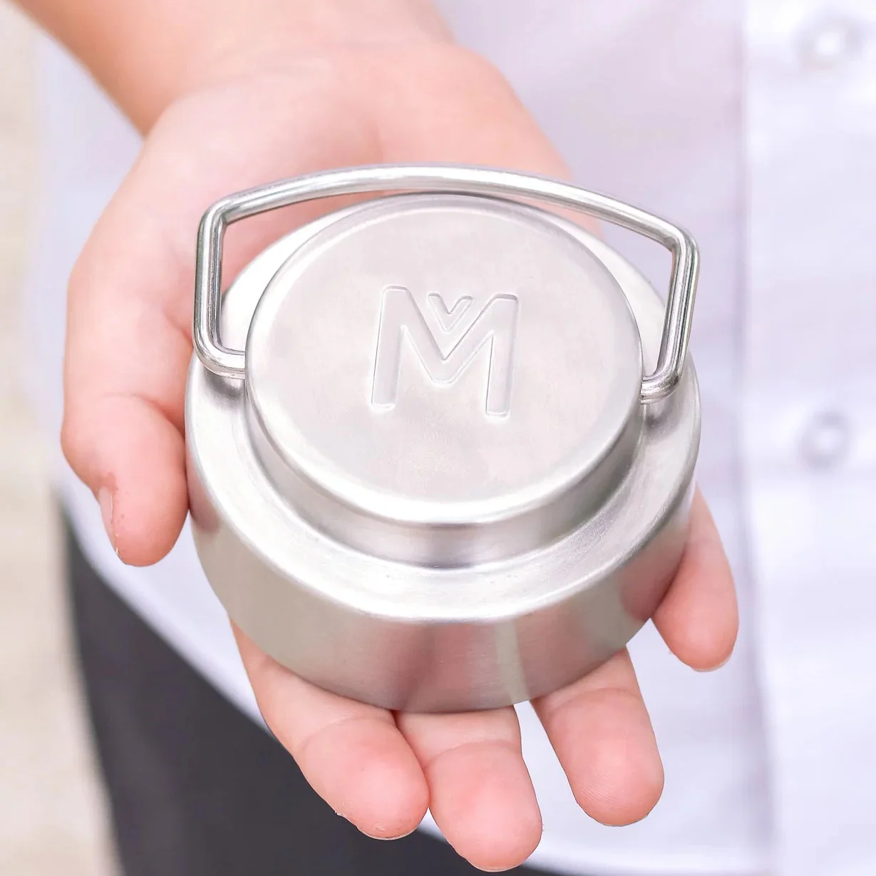 MontiiCo Stainless Steel Flask Lid - Image 2