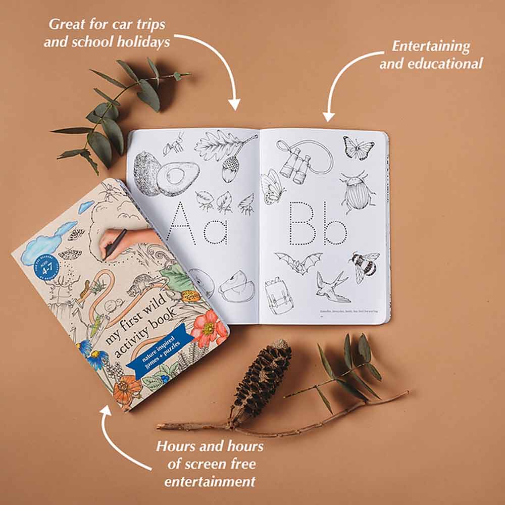 My First Wild Activity Book: nature inspired games + puzzles for kids 4-7yrs - Image 3
