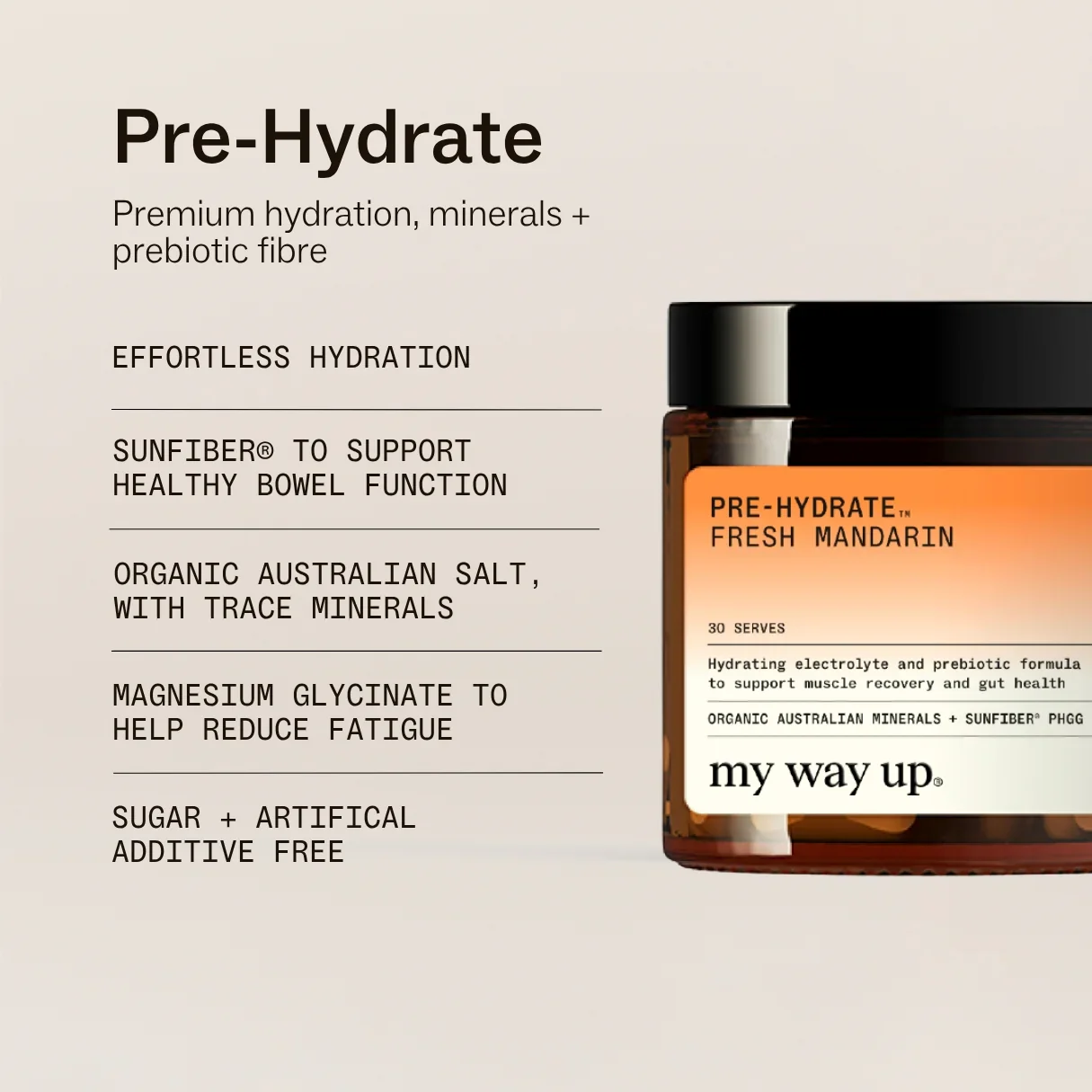 My Way Up Pre-Hydrate: Sicilian Citrus 210g - Image 3