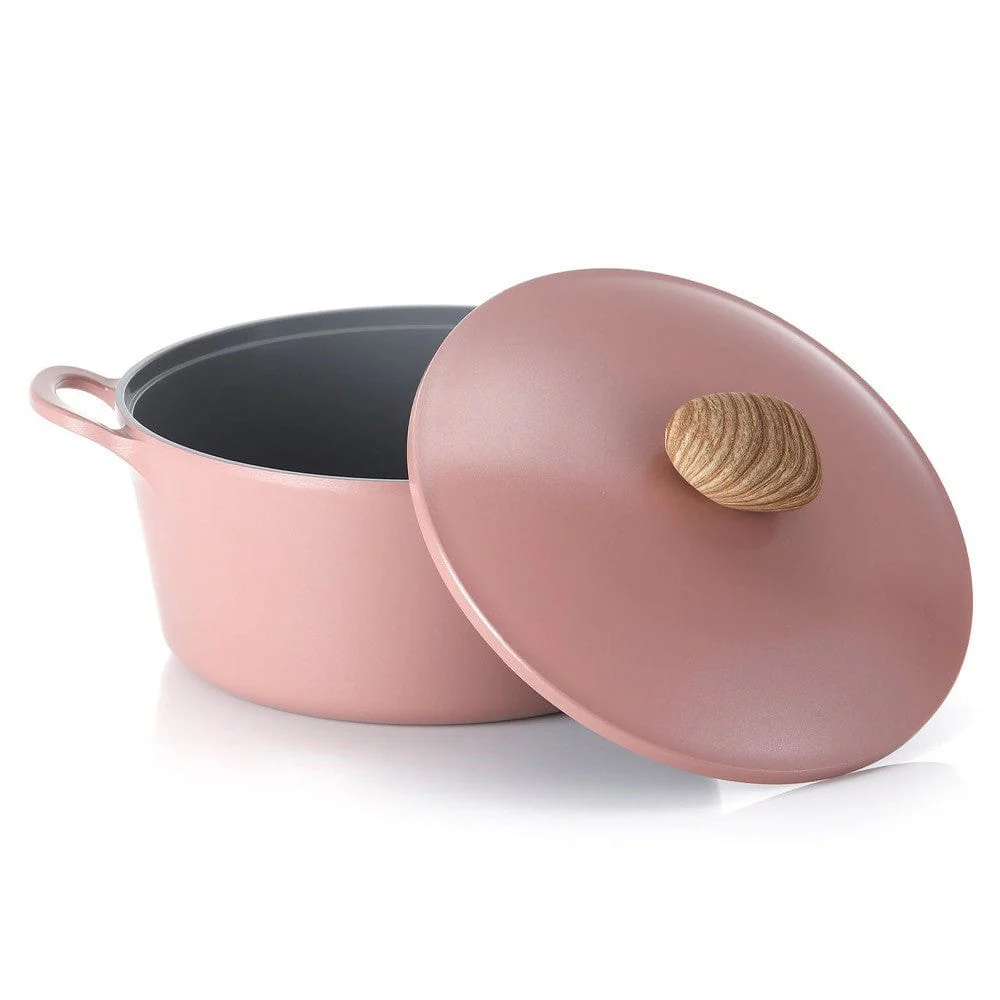 Neoflam Retro 26cm Stockpot - Pink Demer - Image 3
