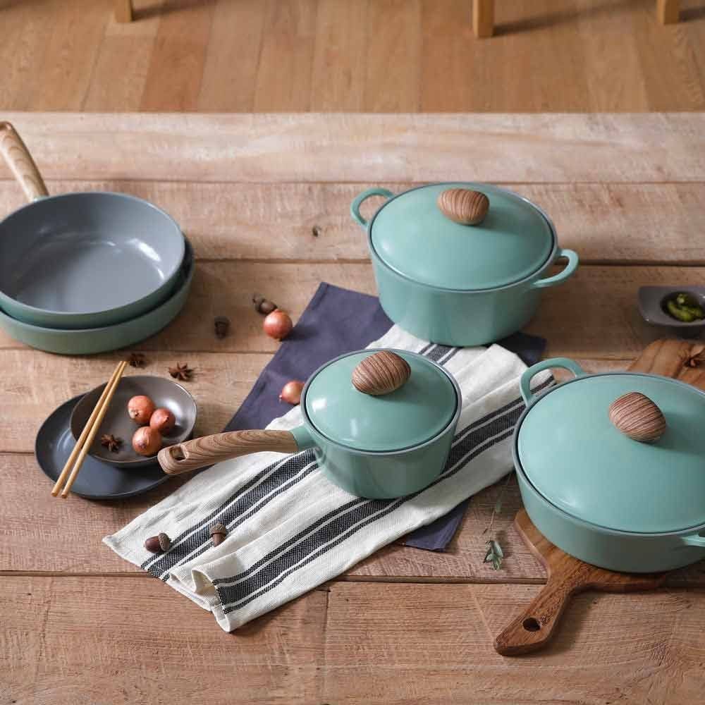 Neoflam Retro Chef Pan 26cm - Green Demer - Image 2