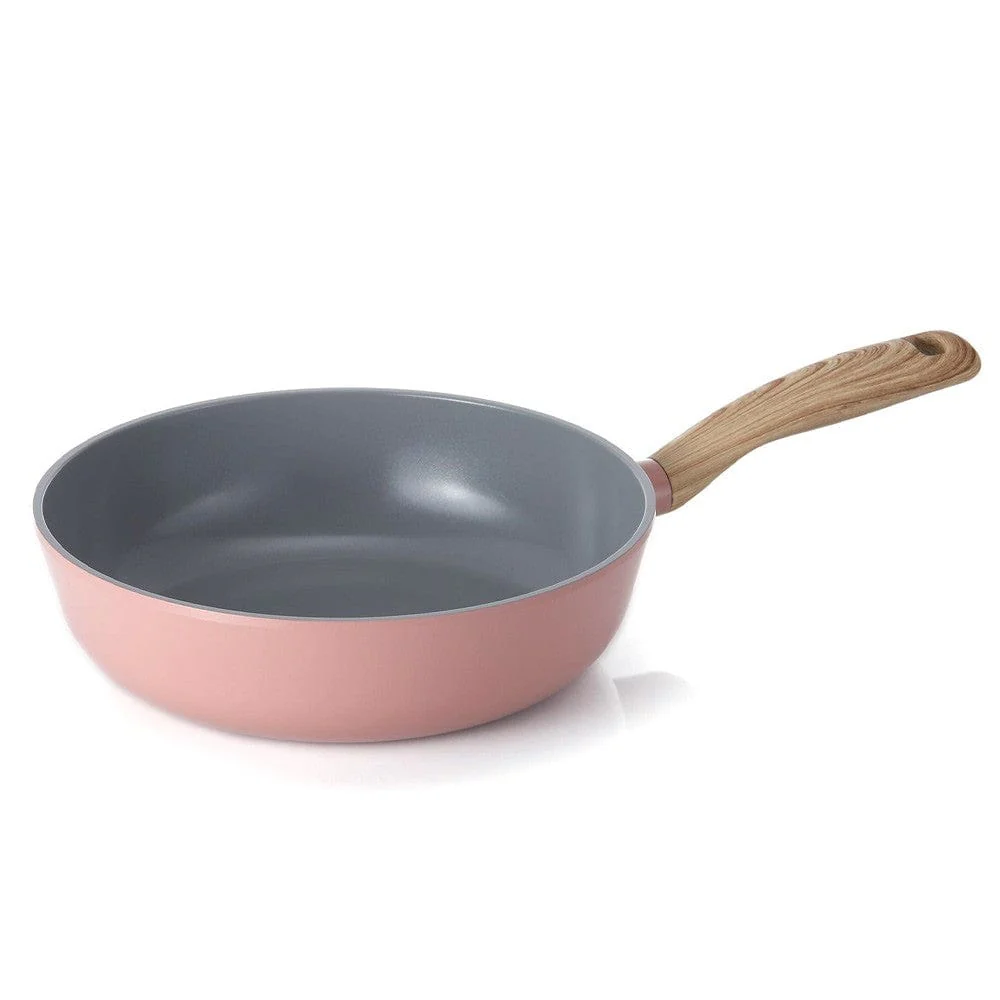 Neoflam Retro 26cm Chef Pan - Pink Demer - Image 2