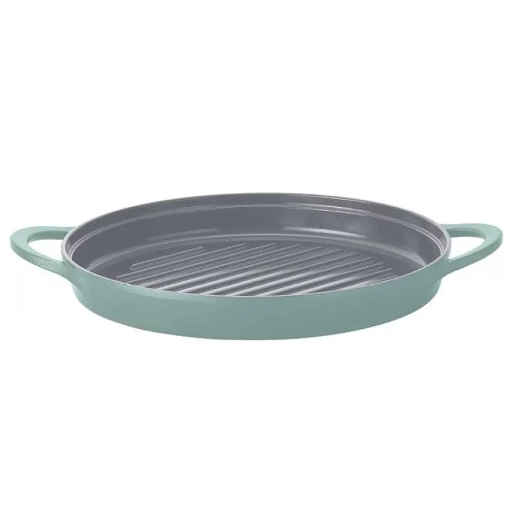 Neoflam Retro Grill Pan Round 26cm - Green Demer