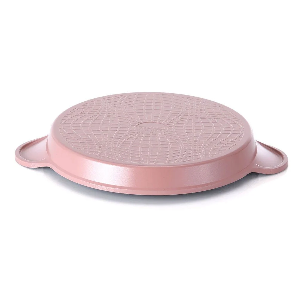 Neoflam Retro Grill Pan Round 26cm - Pink Demer - Image 3