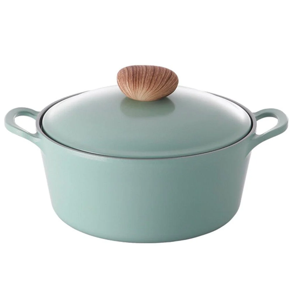 Neoflam Retro High Casserole Pot 26cm 5.5L - Green Demer