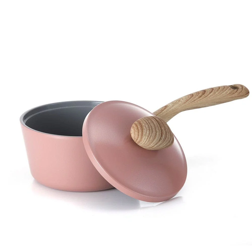 Neoflam Retro Saucepan 18cm 1.8L - Pink Demer - Image 2