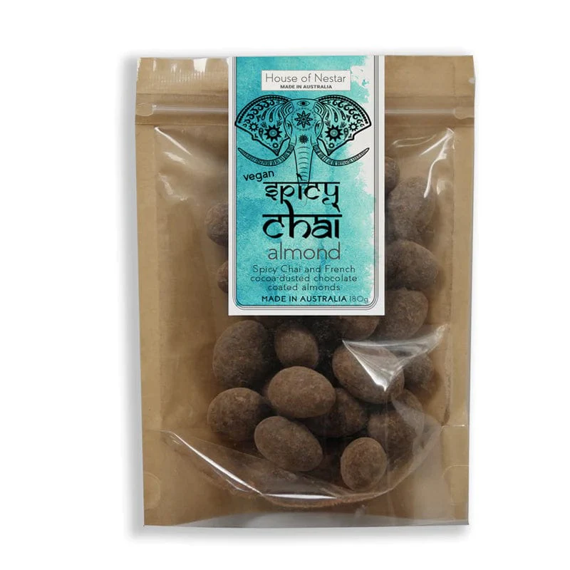House of Nestar Chai Spicy Chocolate Coated Almonds 180g