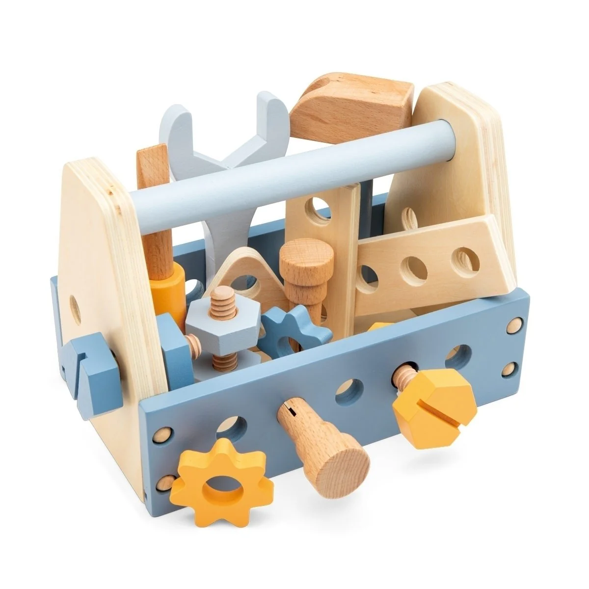 New Classic Toys Wooden Toolbox - Image 2