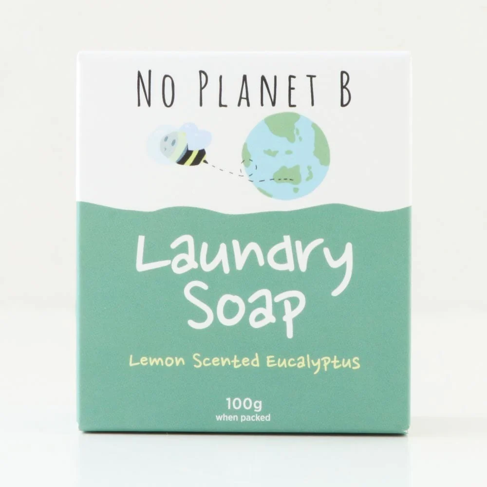 No Planet B Laundry Soap 100g - Lemon Scented Eucalyptus - Image 2