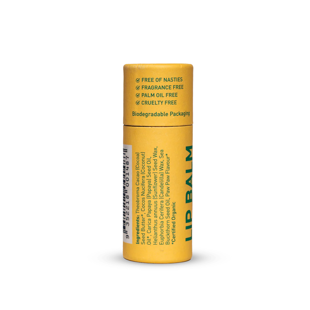 Noosa Basics Organic Lip Balm Paw Paw 15g - Image 2