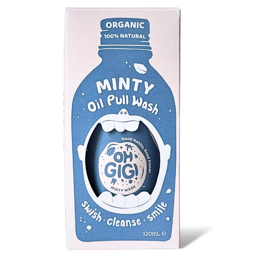 OhGiGi Oil Pull - Minty Wash 120ml - Image 2