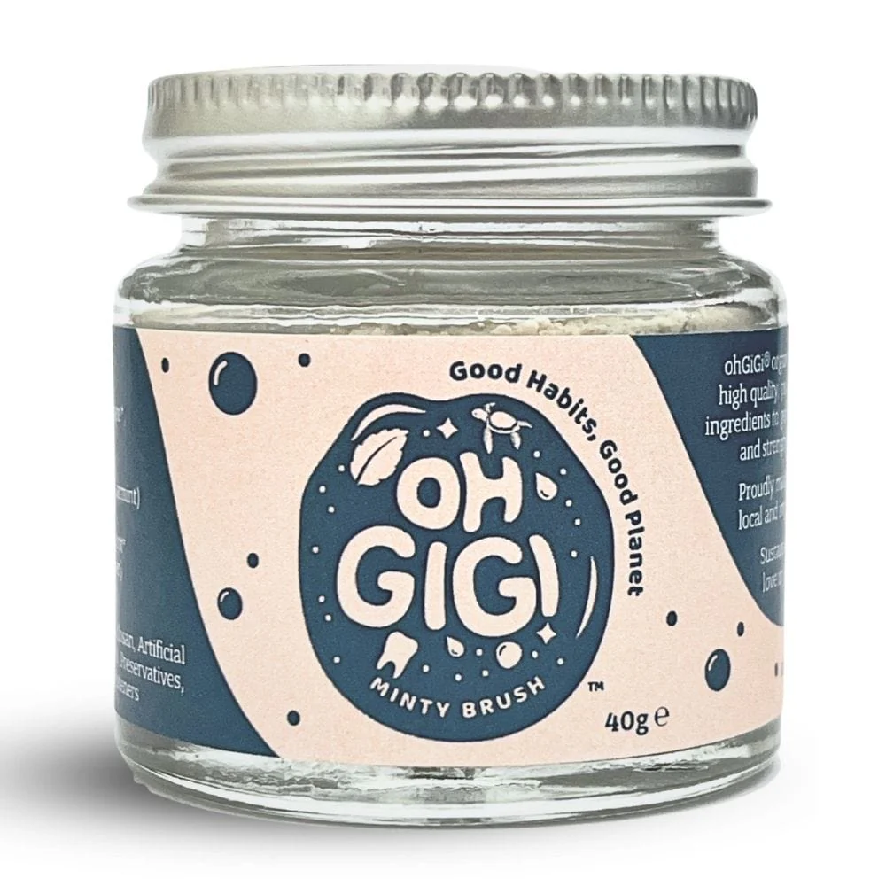 Ohgigi Organic Tooth Powder - Minty Brush - Image 6